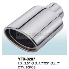 Насадка на глушитель YFX-0287/ MT0287 (d 58mm)